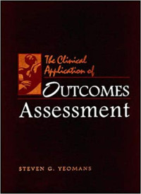 Image of The Clinical Application of Outcomes Assessment