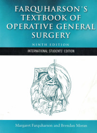 Image of Farquharson's Textbok of Operative General Surgery