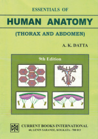 Image of Essentials of Human Anatomy : Thorax & Abdomen (Vol 1)