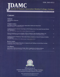 Image of Journal of Diabetic Association Medical College,Faridpur