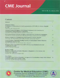 Image of CME Journal (Centre for Medical Education Journal)