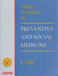 Image of Park's Textbook Of Preventive And Social Medicine
