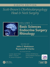 Image of Scott-Brown's Otorhinolaryngology and Head and Neck Surgery (3 vol set)