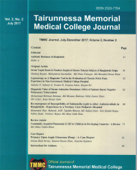 Image of Tairunnessa Memorial Medical College Journal